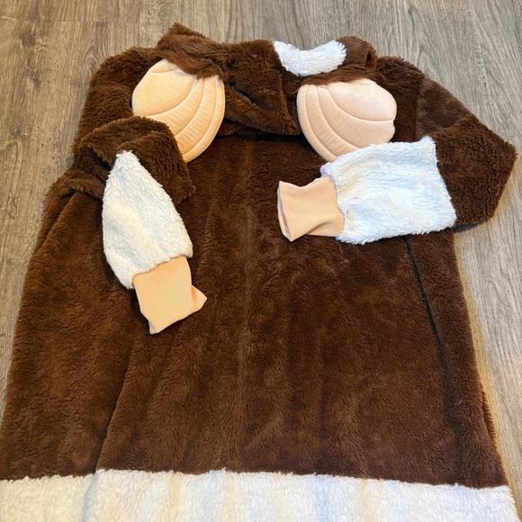 Brown Furry Gizmo Gremlin Costume with Ears One Size - Picture 6 of 8